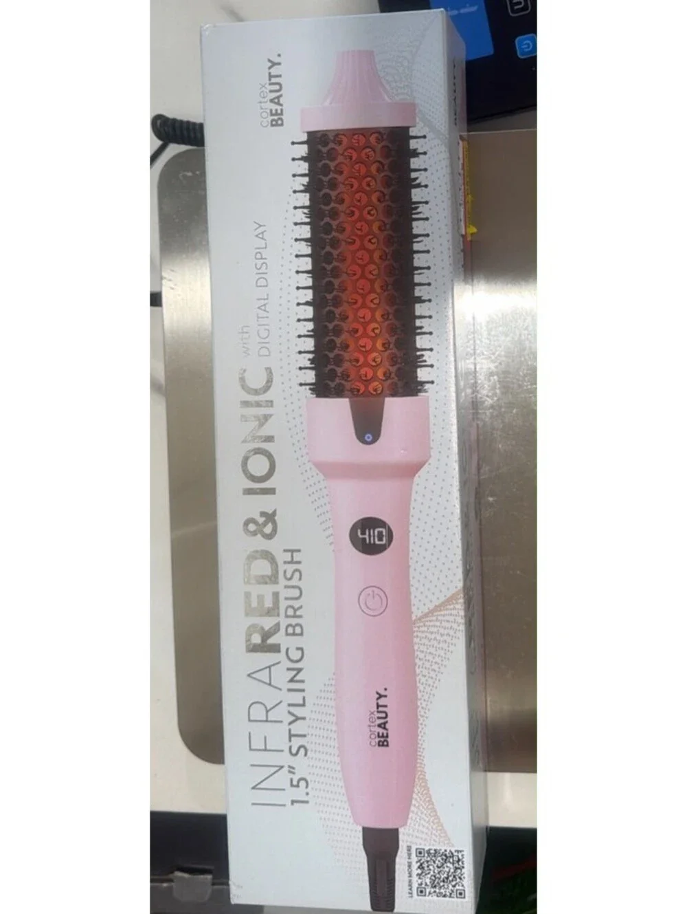 NWT Digital Infrared & Ionic Thermal Styling Brush